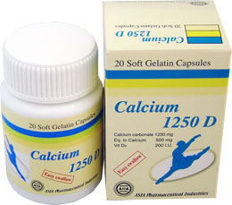 calcium 1250 composition chemical carbonate